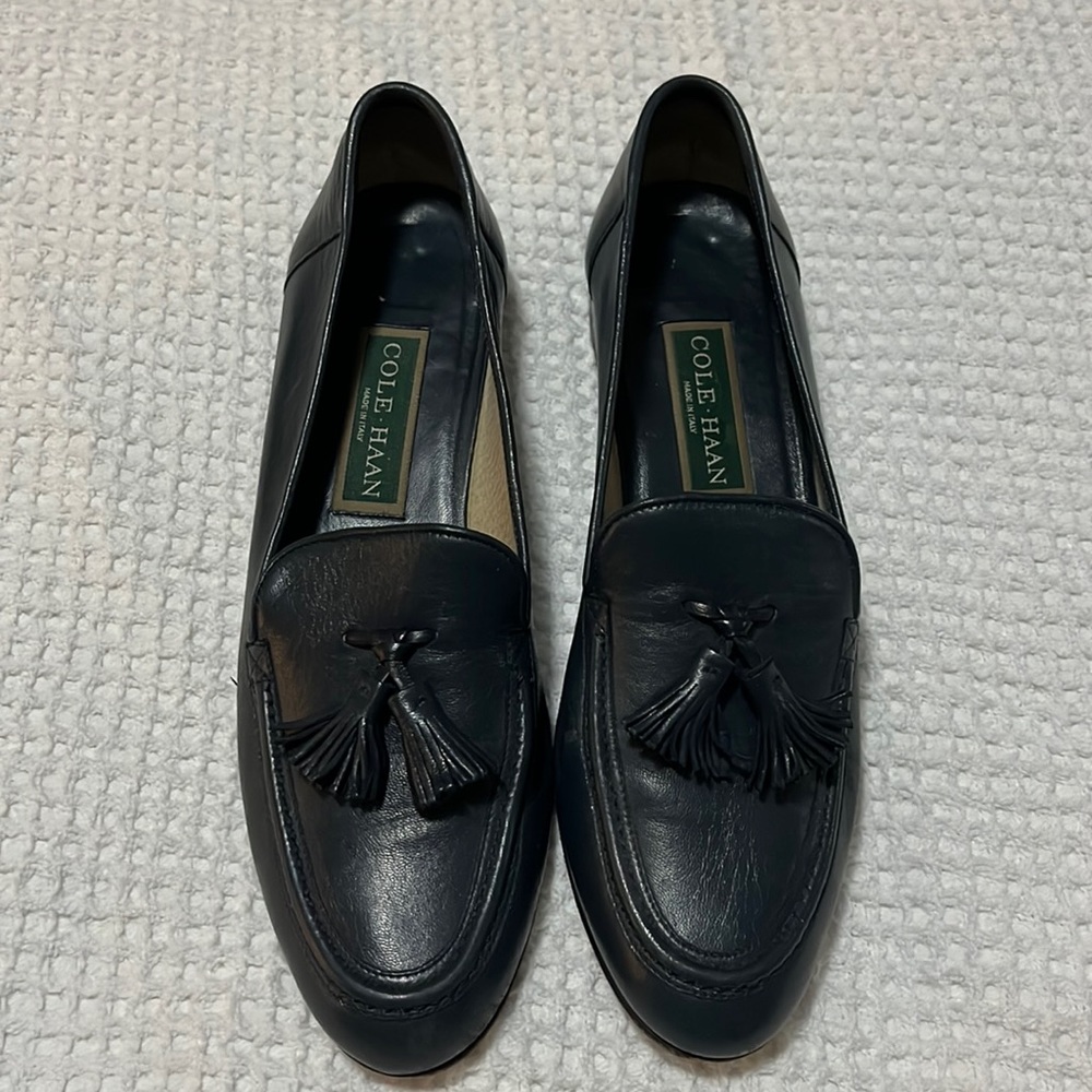 Navy blue Cole Haan shoes
